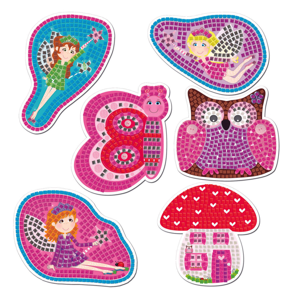 SET CREATIV - MOZAIC FAIRY FRIENDS - GALT (1003916) - Libelula Vesela - Jucarii