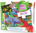 PUZZLE STRALUCESTE IN INTUNERIC - DINOZAURI - THE LEARNING JOURNEY (TLJ787533) - Libelula Vesela - Jucarii