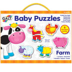 BABY PUZZLE: FERMA (2 PIESE) (1003028) - Libelula Vesela - Jucarii