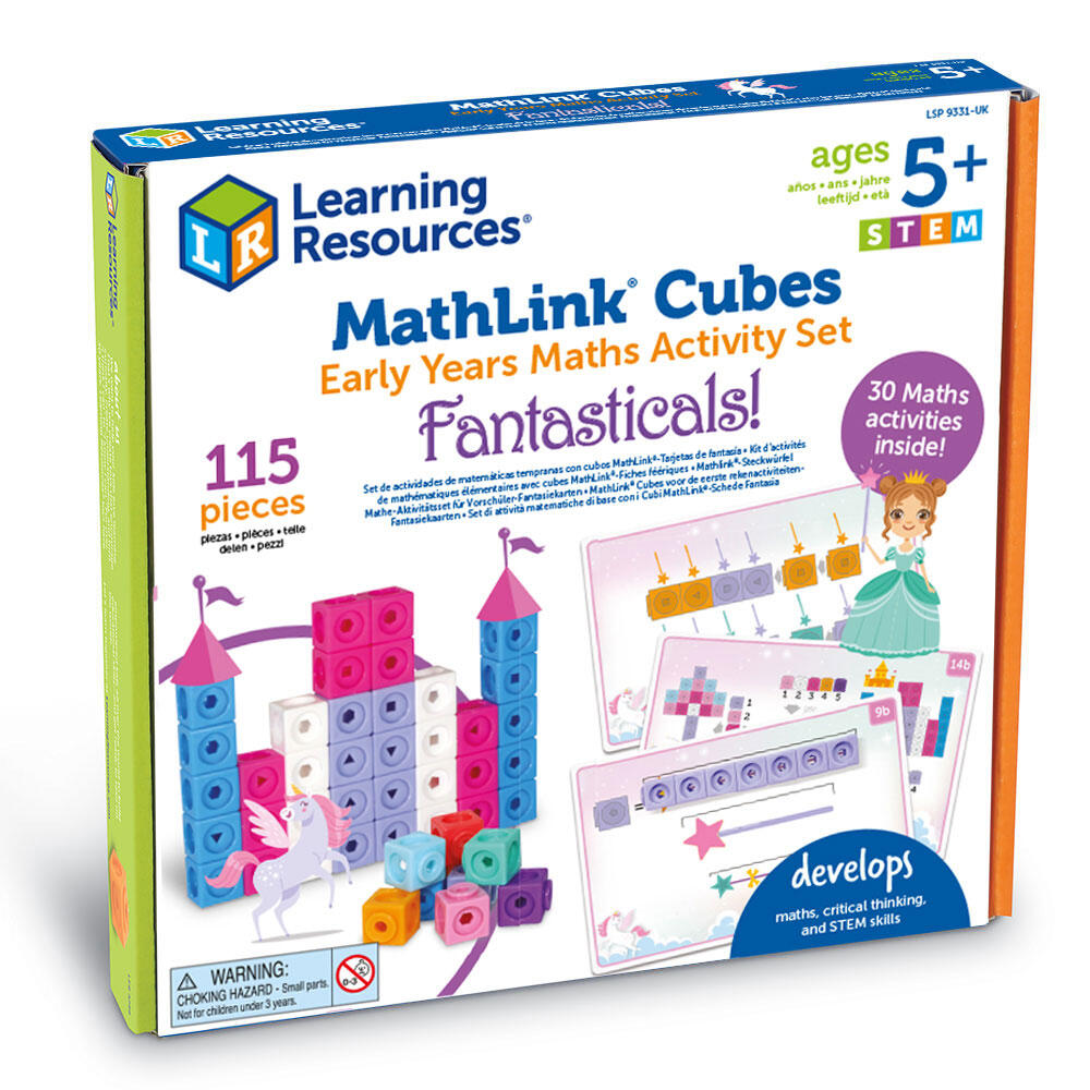 SET MATHLINK® - MATEMATICA FANTASTICA - LEARNING RESOURCES (LSP9331-UK) - Libelula Vesela - Jucarii