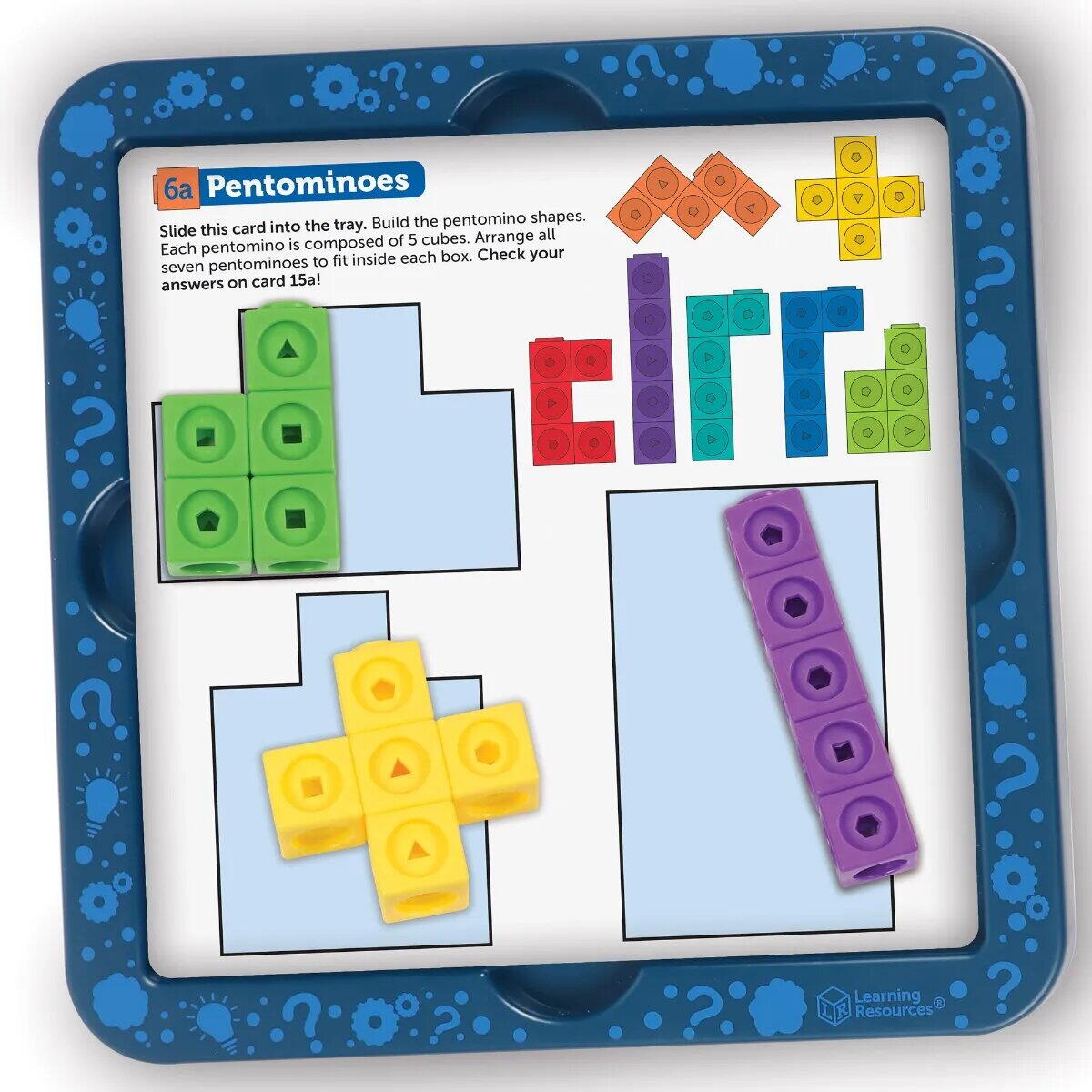 SET MATHLINK® - COLECTIE DE JOCURI DE LOGICA - LEARNING RESOURCES (LER9336) - Libelula Vesela - Jucarii