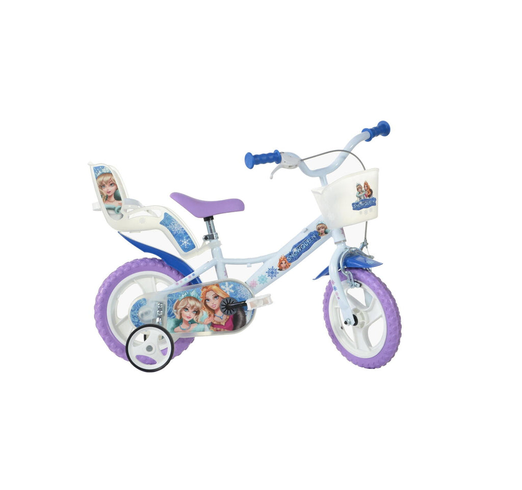 BICICLETA COPII 12" CRAIASA ZAPEZII - DINO BIKES (124RL-SQ) - Libelula Vesela - Jucarii