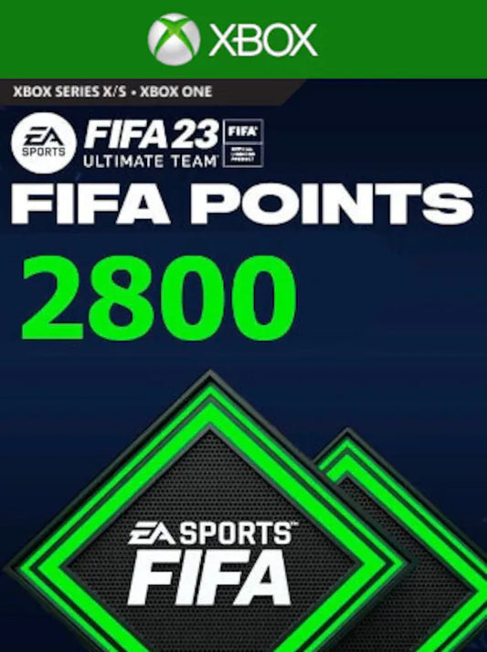 FIFA 23 - 2800 FUT POINTS - XBOX LIVE - XBOX ONE / X|S - WORLDWIDE