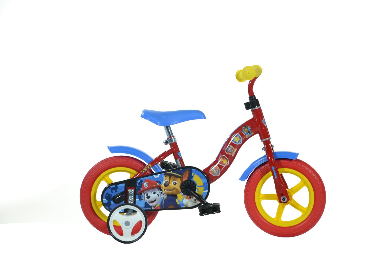 BICICLETA COPII 10'' - PAW PATROL - DINO BIKES (108L-PW) Libelula Vesela Jucarii