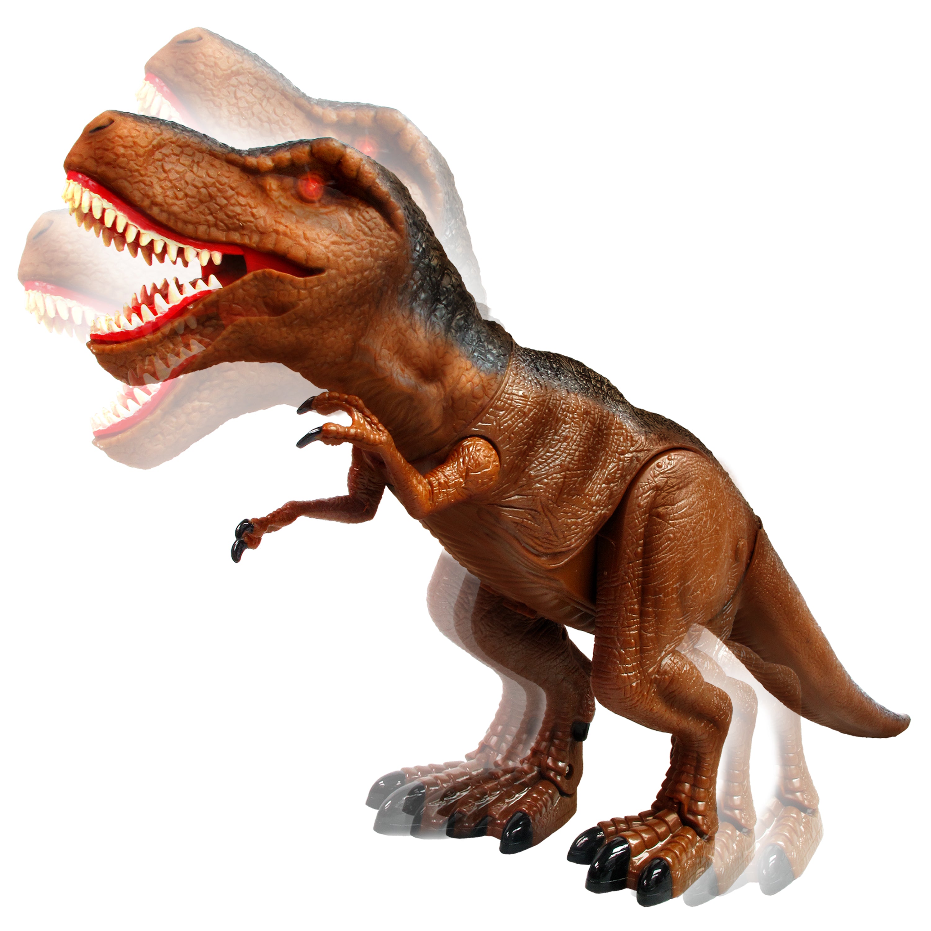 DINOZAUR T-REX CU LUMINI SI SUNETE - DRAGON - ITOYS (80046) - Libelula Vesela - Jucarii