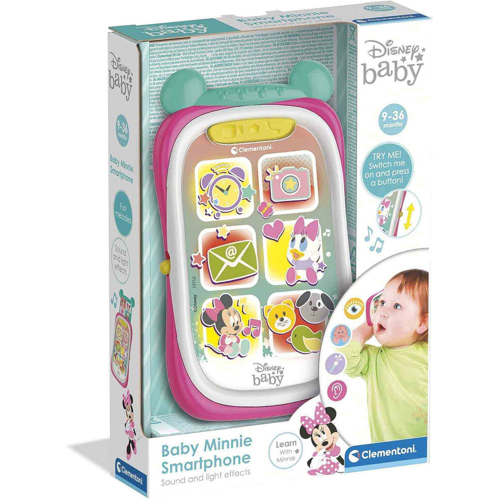 SMARTPHONE INTERACTIV MINNIE MOUSE - CLEMENTONI (CL17712) - Libelula Vesela - Jucarii