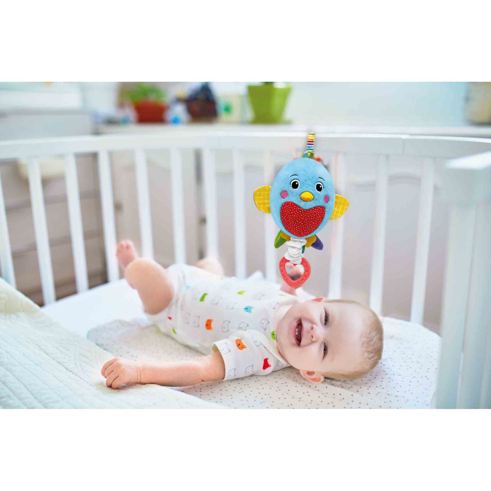 PASARE MUZICALA DE PLUS - CLEMENTONI (CL17794) - Libelula Vesela - Jucarii