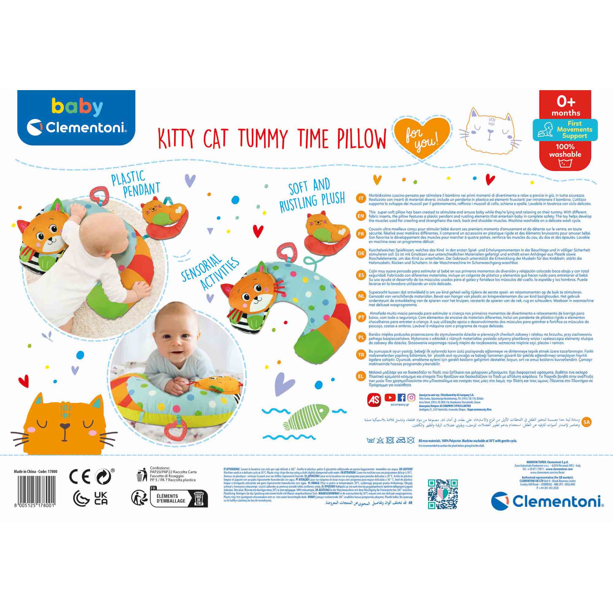 PERNA PISICUTA PENTRU BEBELUSI - CLEMENTONI (CL17800) - Libelula Vesela - Jucarii