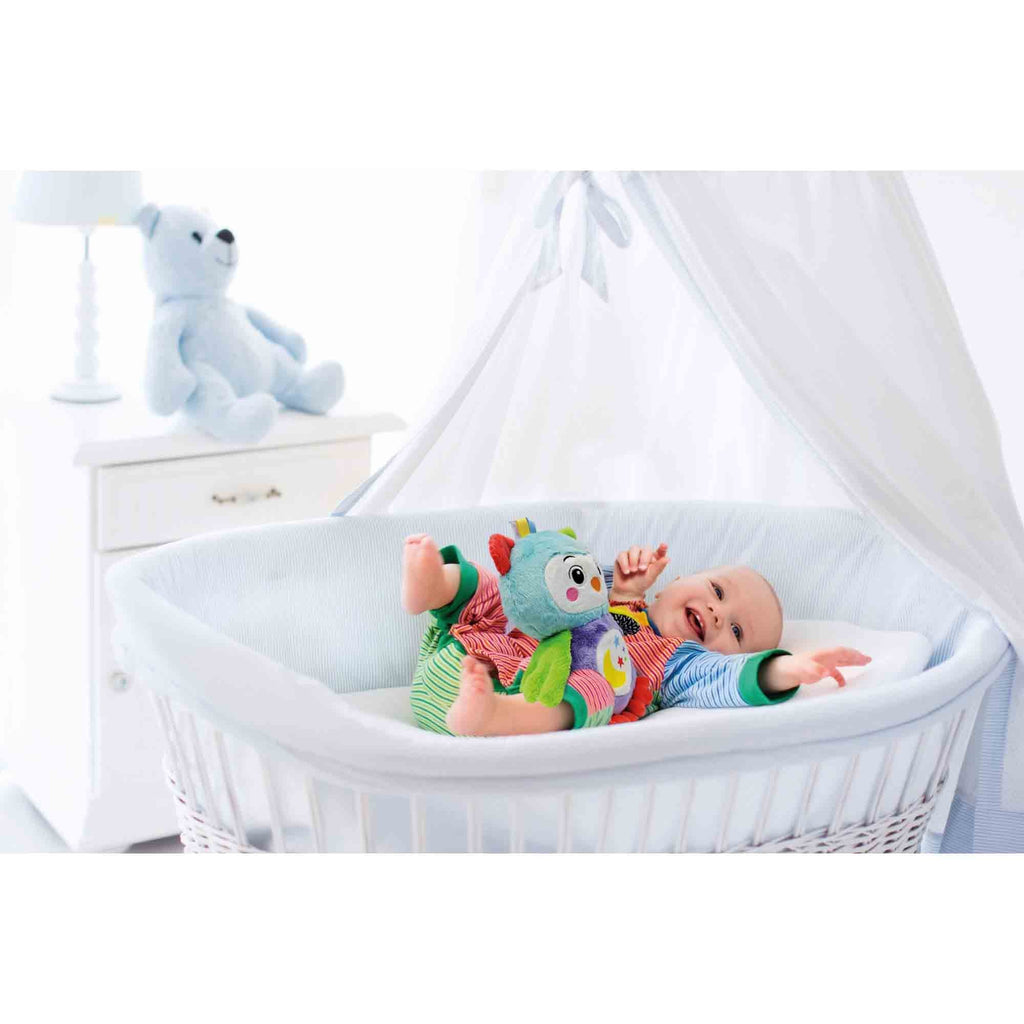 BUFNITA CU LUMINI SI SUNETE DE PLUS - CLEMENTONI (CL17801) - Libelula Vesela - Jucarii