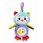 BUFNITA CU LUMINI SI SUNETE DE PLUS - CLEMENTONI (CL17801) - Libelula Vesela - Jucarii