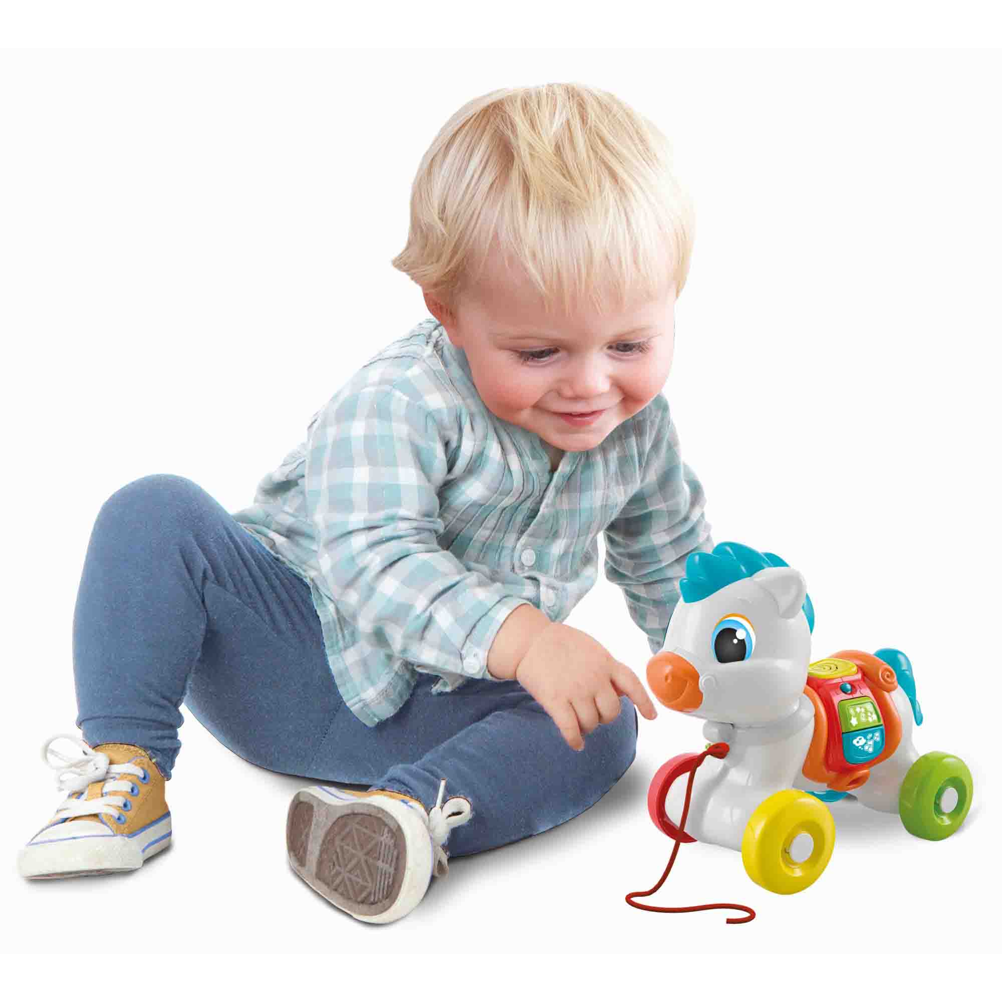 BABY CLEMENTONI - PONEI INTERACTIV DE TRAS - CLEMENTONI (CL17812) - Libelula Vesela - Jucarii