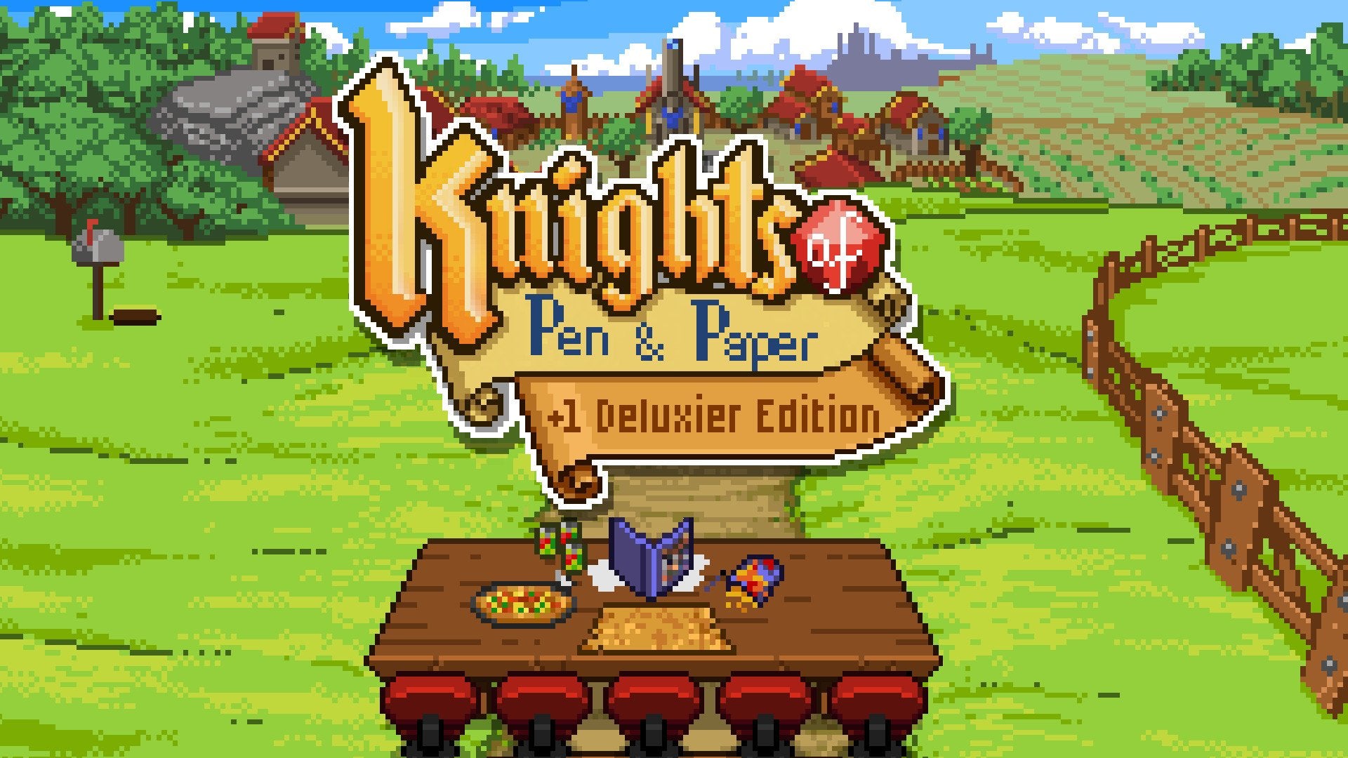 KNIGHTS OF PEN AND PAPER +1 (DELUXIER EDITION) - STEAM - PC - WORLDWIDE - Libelula Vesela - Jocuri video
