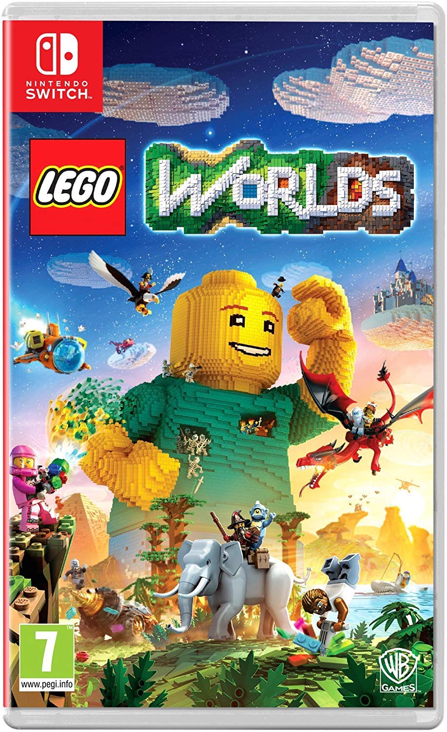 LEGO WORLDS - NINTENDO SWITCH - MULTILANGUAGE - EU - Libelula Vesela - Jocuri video
