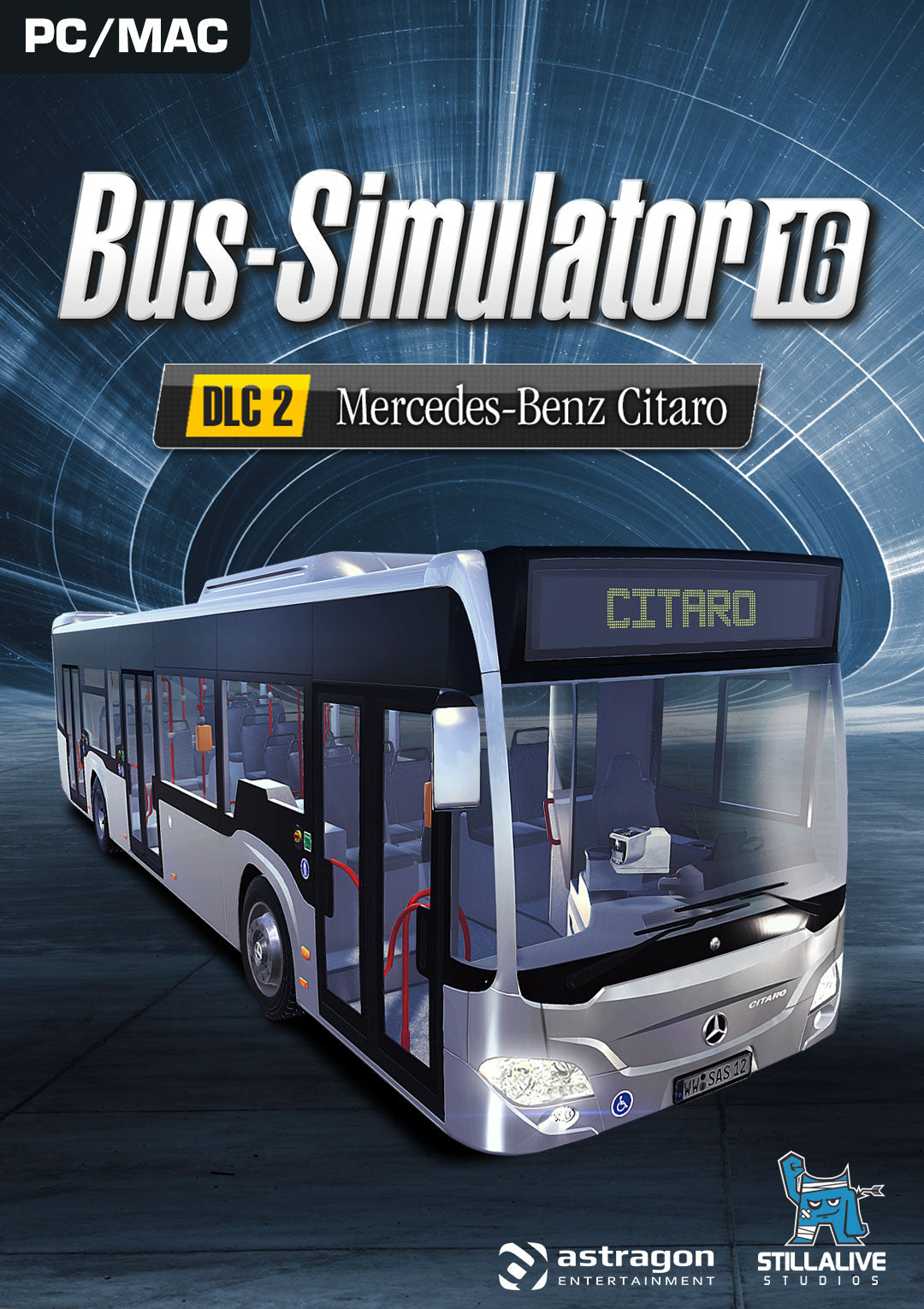 BUS SIMULATOR 16 - MERCEDES-BENZ-CITARO (DLC) - STEAM - PC - WORLDWIDE - Libelula Vesela - Jocuri video