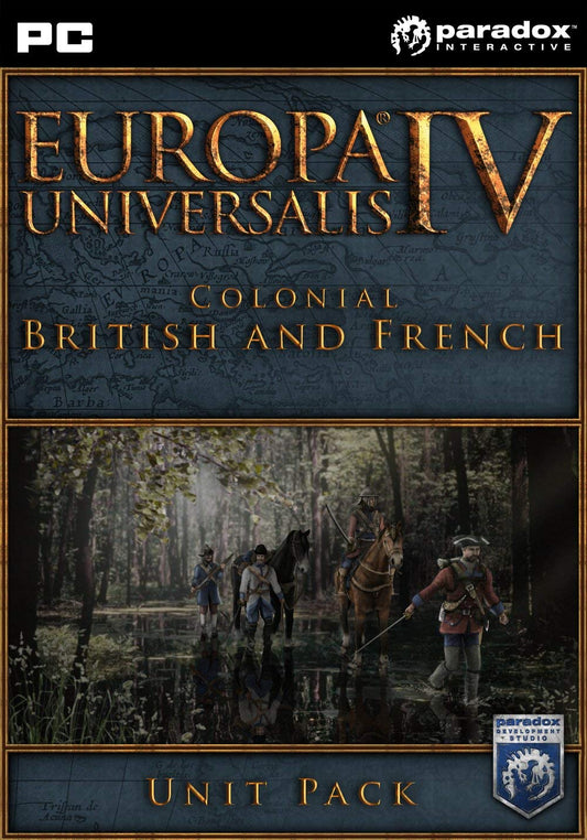 EUROPA UNIVERSALIS IV - COLONIAL BRITISH AND FRENCH UNIT PACK (DLC) - STEAM - PC - WORLDWIDE - Libelula Vesela - Jocuri video