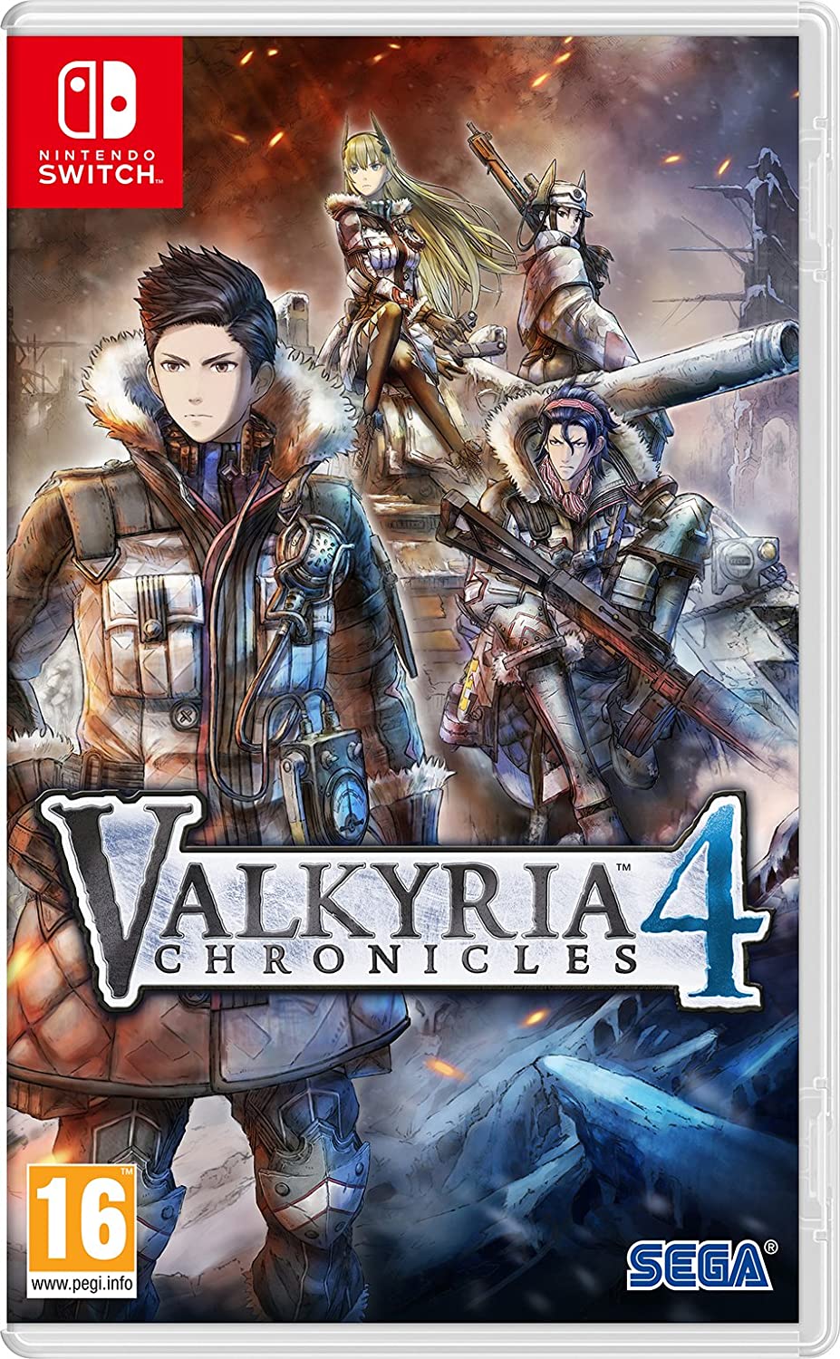 VALKYRIA CHRONICLES 4 - NINTENDO SWITCH - MULTILANGUAGE - WORLDWIDE - Libelula Vesela - Jocuri video