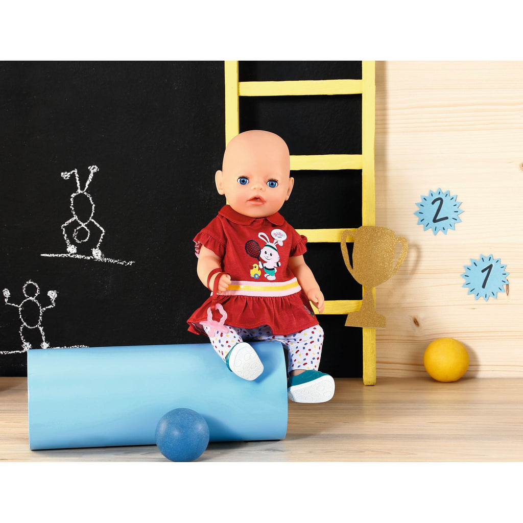 BABY BORN - HAINUTE SPORT ROSII 36 CM - ZAPF CREATION (ZF831885) - Libelula Vesela - Jucarii