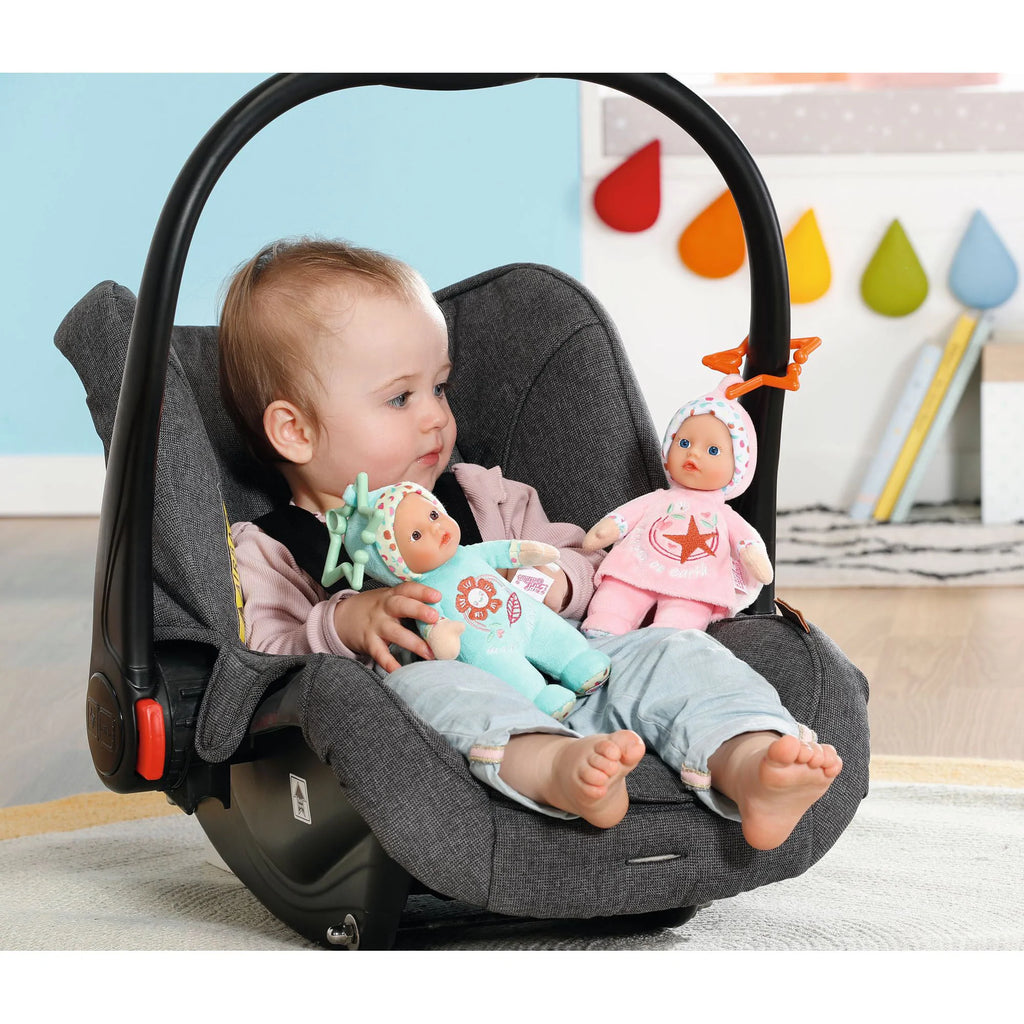 BABY BORN - ANGEL BABY 18 CM WITH PINK OR BLUE CLOTHES - ZAPF CREATION (ZF832295)