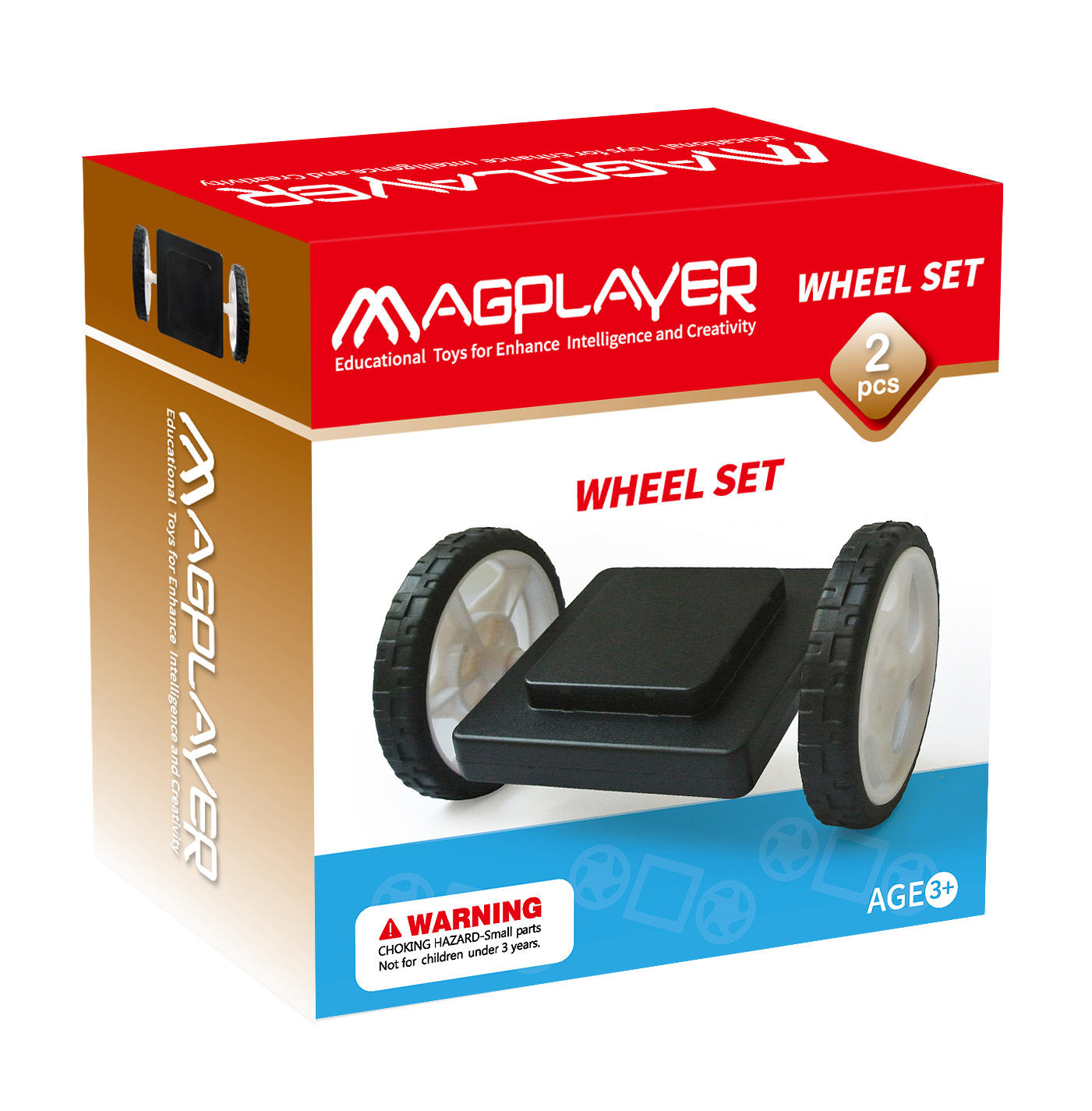 SET ROTI MAGPLAYER - MAGPLAYER (MPB-2) - Libelula Vesela - Jucarii