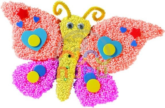 SPUMA DE MODELAT - SET 8 BUC (EI-1906) - Libelula Vesela - Jucarii