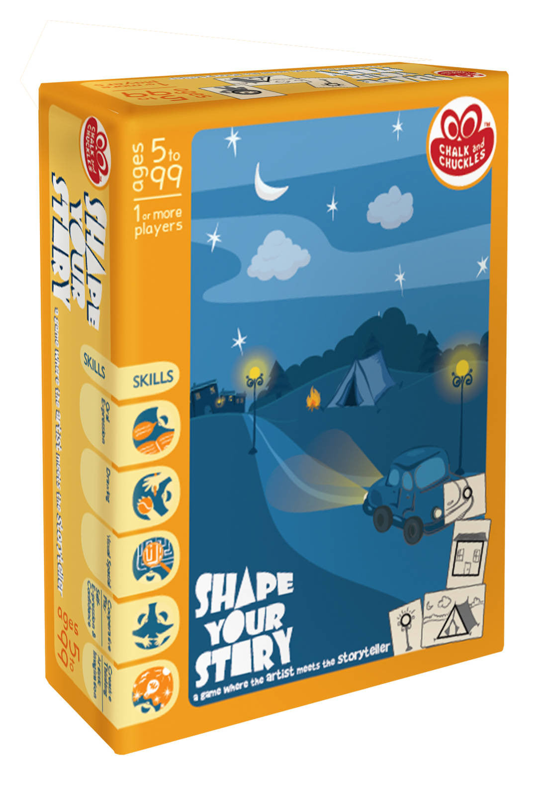 JOC INTERACTIV - INVENTEAZA O POVESTE (CCPPL009) - Libelula Vesela - Jucarii