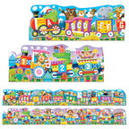 SET 2 PUZZLE-URI TRENUL URIAS CU NUMERE SI LITERE - ENG - THE LEARNING JOURNEY (TLJ854631) - Libelula Vesela - Jucarii