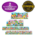 SET 2 PUZZLE-URI TRENUL URIAS CU NUMERE SI LITERE - ENG - THE LEARNING JOURNEY (TLJ854631) - Libelula Vesela - Jucarii