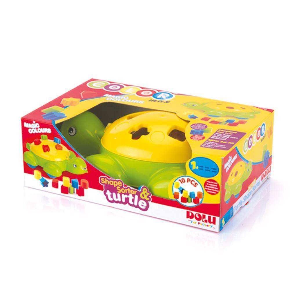 BROASCA TESTOASA CU FORME -10 PIESE - DOLU (D6016) - Libelula Vesela - Jucarii