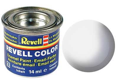WHITE, GLOSS 14 ML - REVELL (32104) - Libelula Vesela - Jucarii
