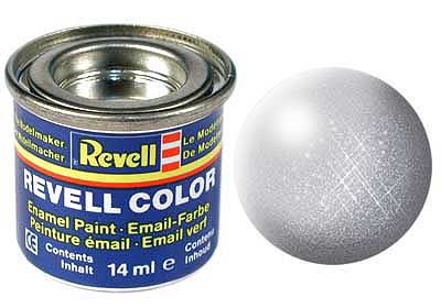 SILVER, METALLIC 14 ML - REVELL (RV32190) - Libelula Vesela - Jucarii