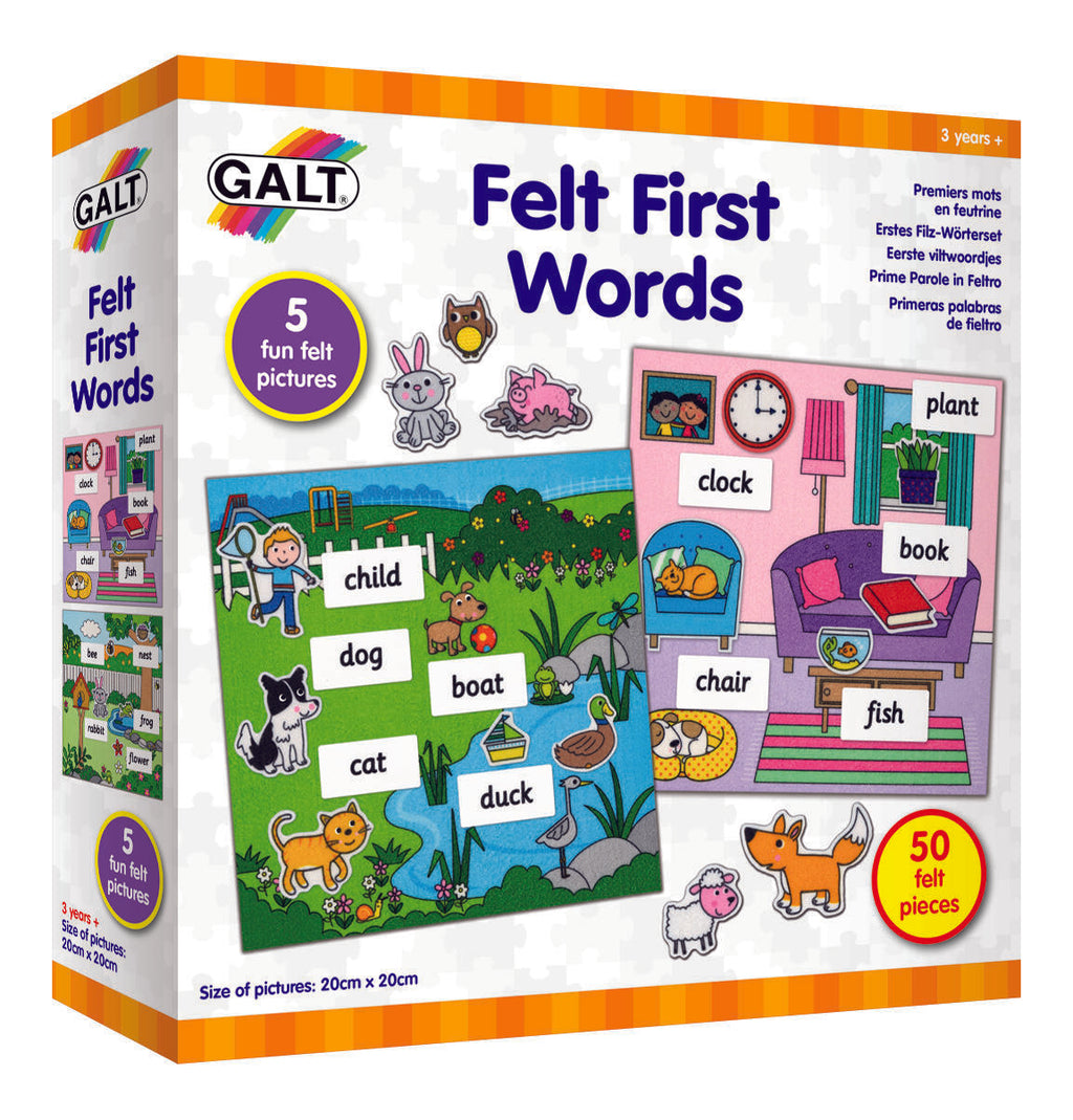 JOC - PRIMELE CUVINTE IN LIMBA ENGLEZA - GALT (1105539) - Libelula Vesela - Jucarii