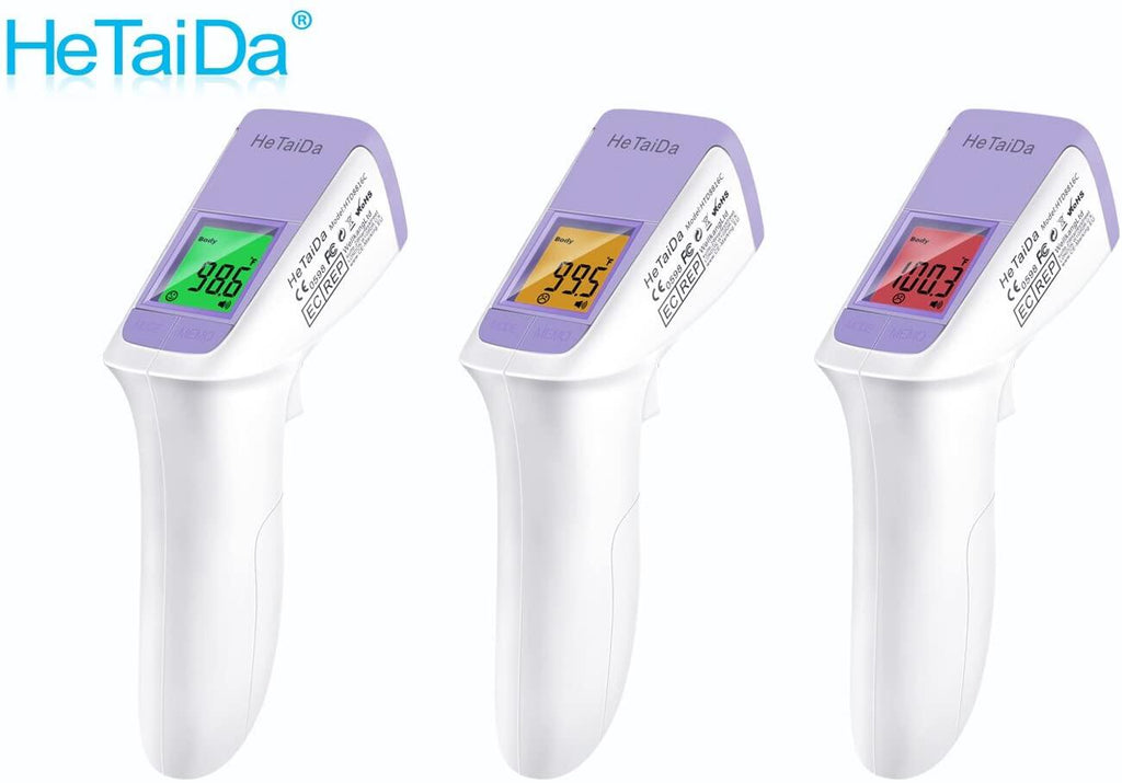 TERMOMETRU INFRAROSU FARA CONTACT - HETAIDA (HTD8816C) - Libelula Vesela - Puericultura