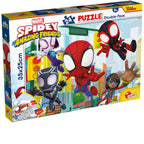 PUZZLE DE COLORAT - PAIENJENELUL MARVEL ȘI PRIETENII LUI UIMITORI (24 DE PIESE) - LISCIANI (L99603) - Libelula Vesela - Jucarii
