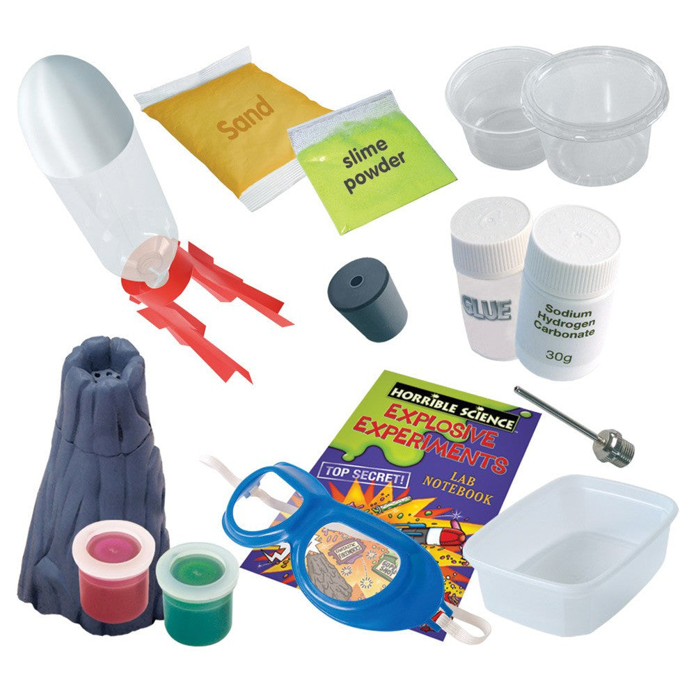 HORRIBLE SCIENCE: KIT EXPERIMENTE EXPLOZIVE (LL10341) - Libelula Vesela - Jucarii