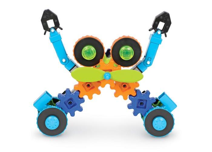 GEARS! GEARS! GEARS! ROBOTELUL IN ACTIUNE - LEARNING RESOURCES (LER9228) - Libelula Vesela - Jucarii