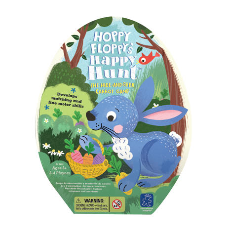 JOC -  IEPURASUL HOPPY FLOPPY SI MORCOVII - EDUCATIONAL INSIGHTS (EI-3413) - Libelula Vesela - Jucarii
