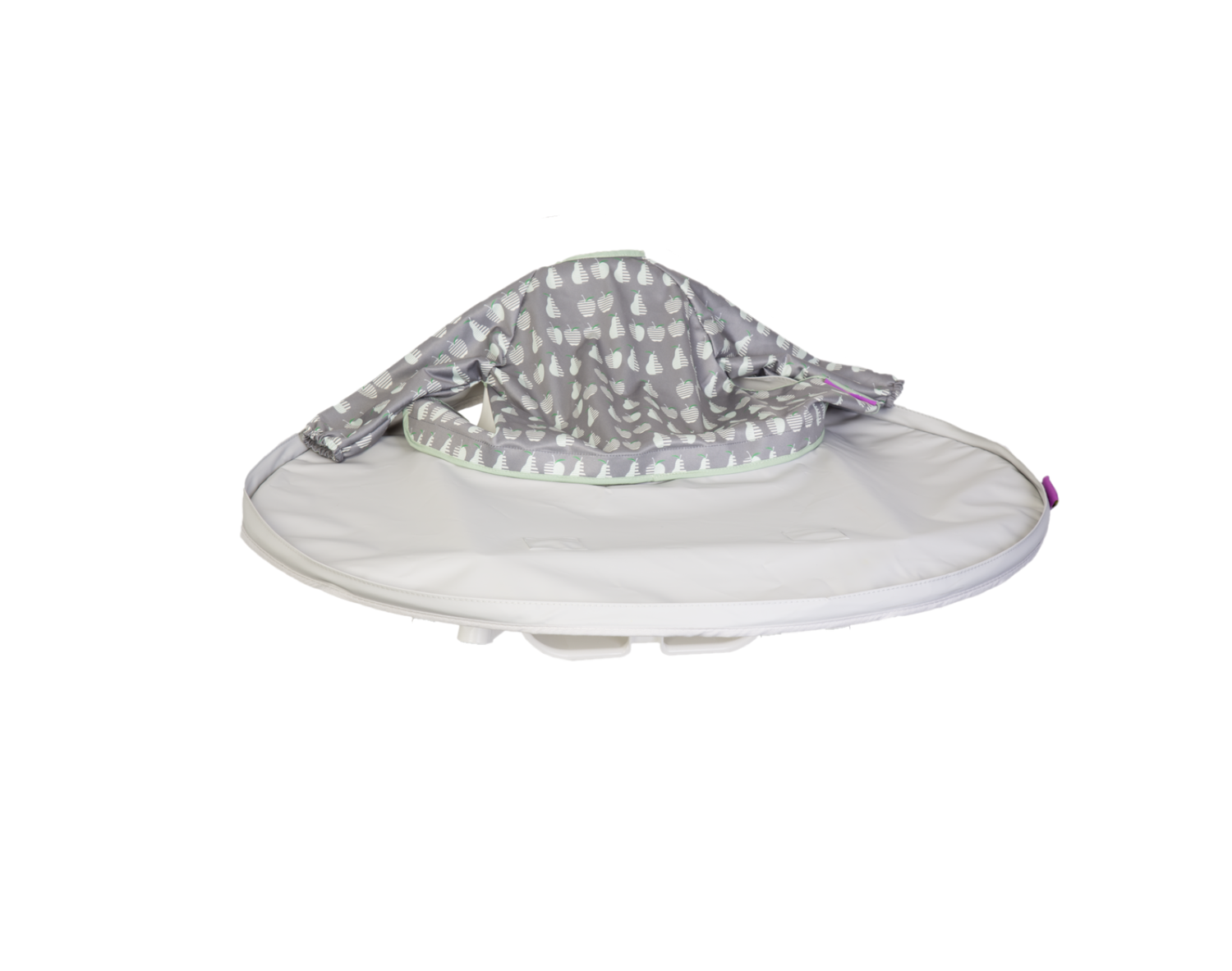 KIT HRANIRE - BAVETA SI TAVA (FRUCTE VESELE) - TIDY TOT (SKU104) Libelula Vesela Puericultura