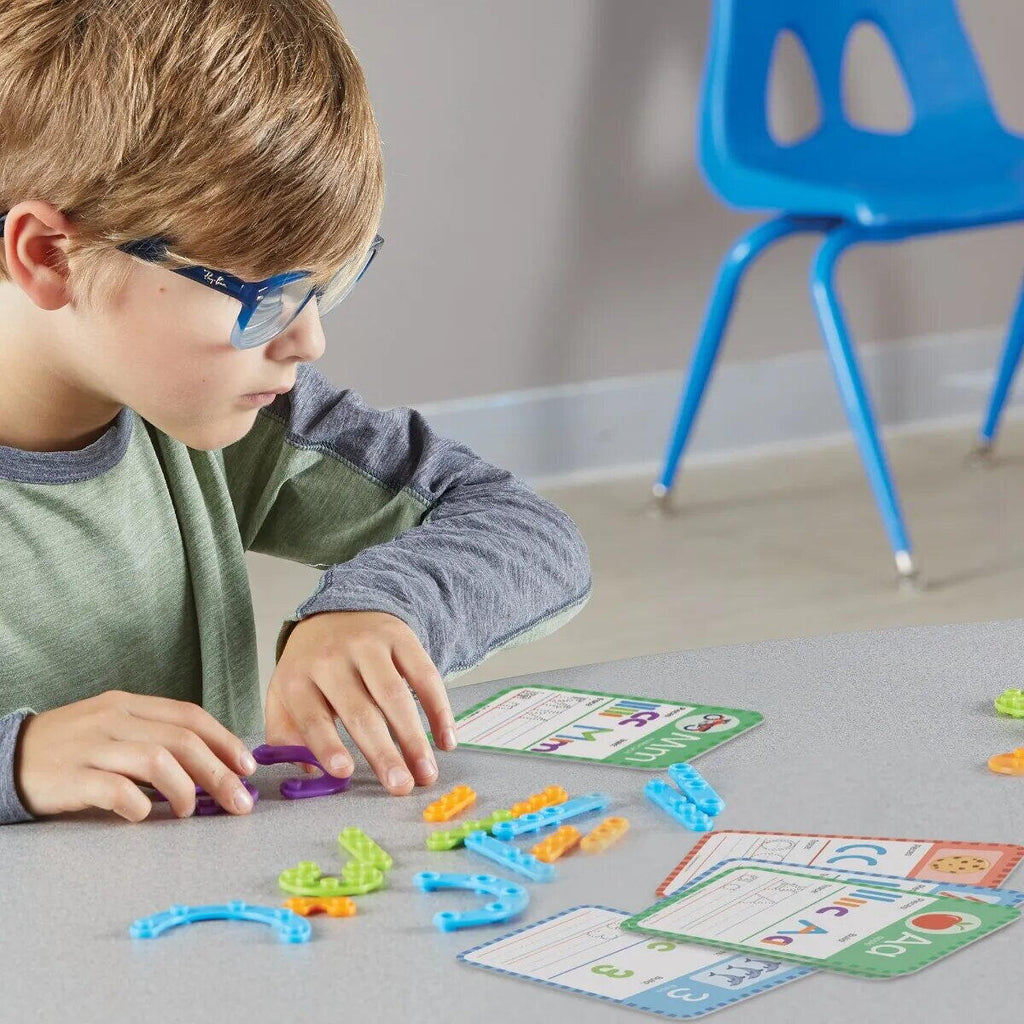 SET CONSTRUCTIE - LITERE SI CIFRE - LEARNING RESOURCES (LER8594) - Libelula Vesela - Jucarii