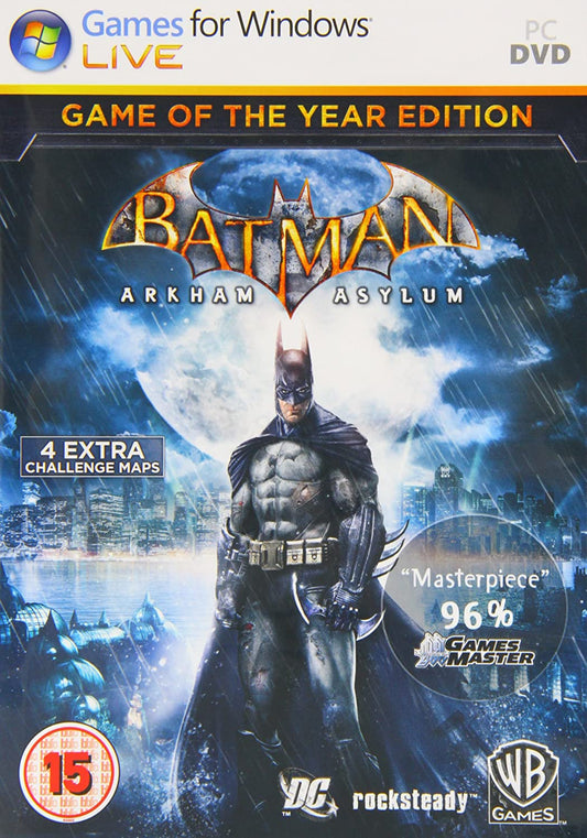 BATMAN: ARKHAM ASYLUM GOTY EDITION - STEAM - MULTILANGUAGE - EU - PC - Libelula Vesela - Jocuri video
