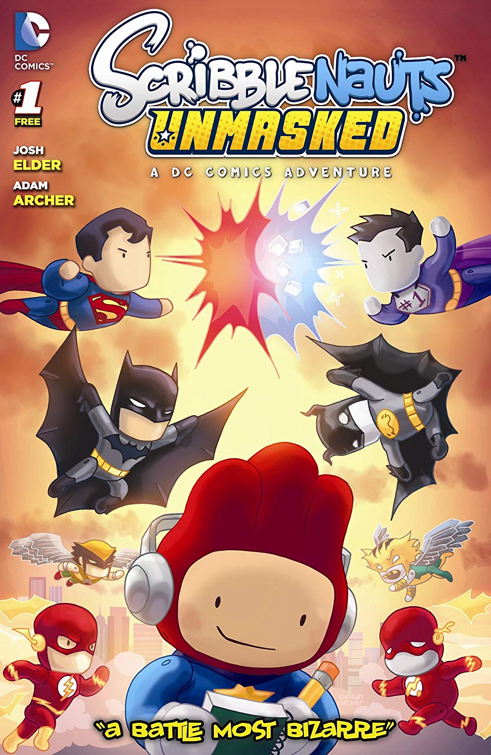 SCRIBBLENAUTS UNMASKED: A DC COMICS ADVENTURE - STEAM - PC - WORLDWIDE - Libelula Vesela - Jocuri video