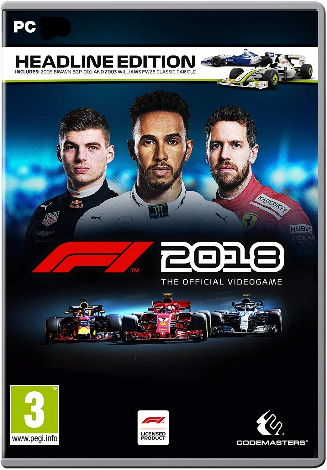 F1 2018 (HEADLINE EDITION) - STEAM - MULTILANGUAGE - WORLDWIDE - PC - Libelula Vesela - Jocuri video