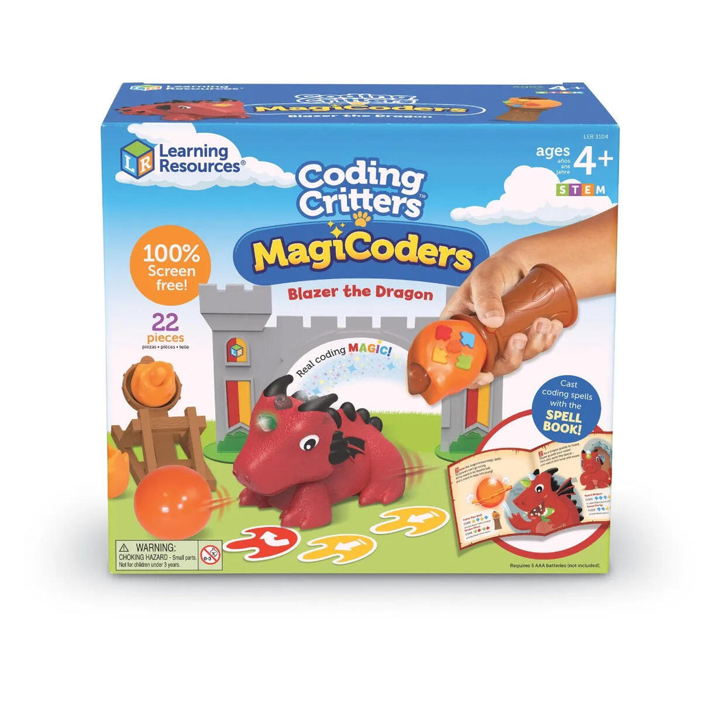 JOC CODARE - AVENTURILE DRAGONULUI BLAZER - LEARNING RESOURCES (LER3104) - Libelula Vesela - Jucarii