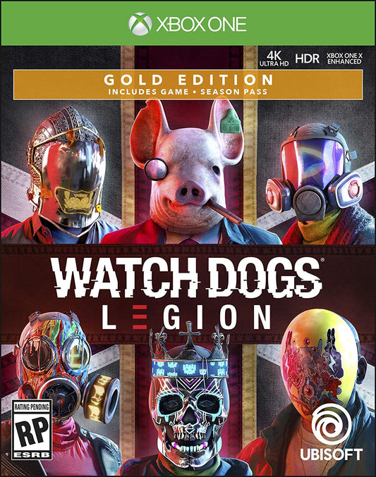 WATCH DOGS: LEGION GOLD EDITION (XBOX ONE) - XBOX LIVE - MULTILANGUAGE - EU - XBOX - Libelula Vesela - Jocuri video