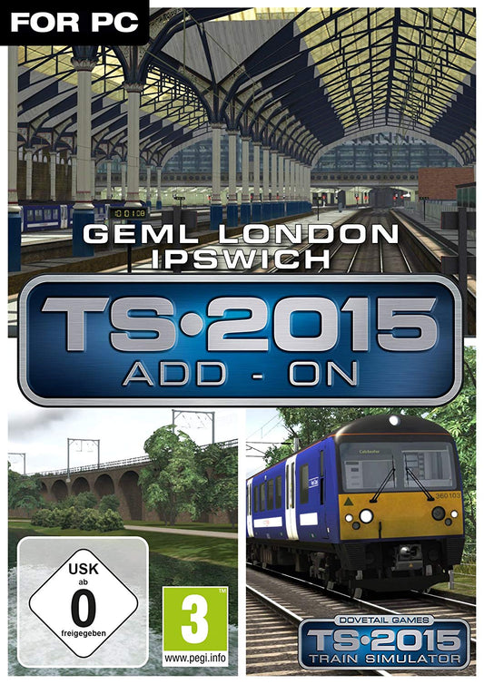 TRAIN SIMULATOR - GREAT EASTERN MAIN LINE LONDON-IPSWICH ROUTE ADD-ON (DLC) - STEAM - PC - EU - Libelula Vesela - Jocuri video