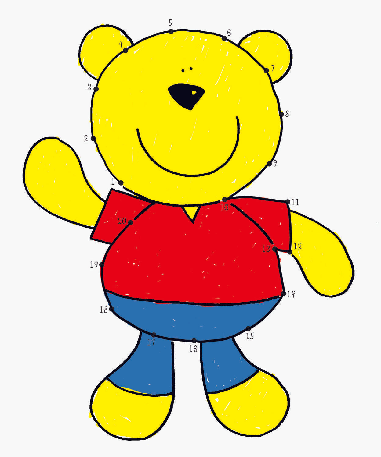 CARTE DE COLORAT DOT TO DOT - GALT (A3048L) - Libelula Vesela - Jucarii