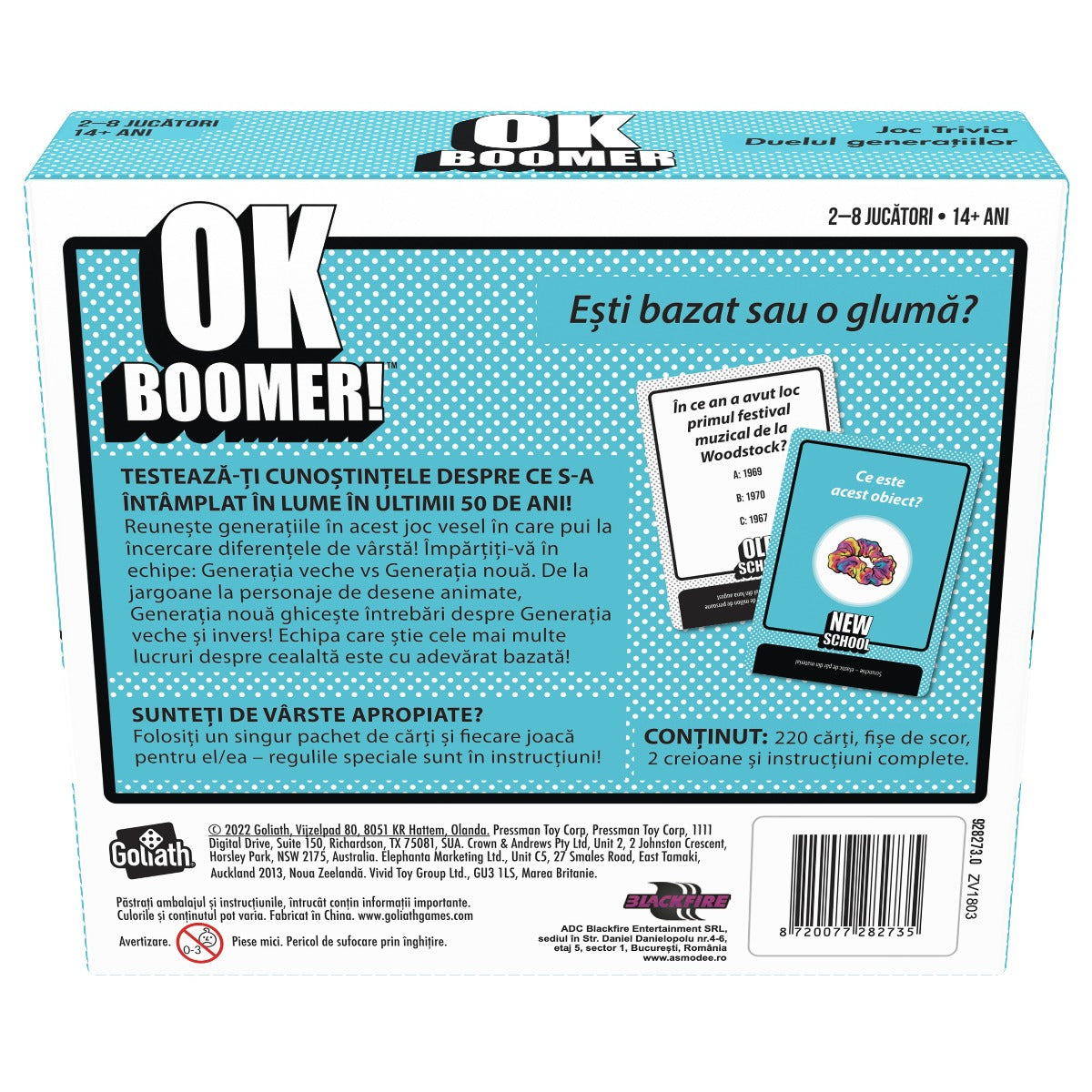 JOC OK BOOMER! -  (928273) - Libelula Vesela - Jucarii