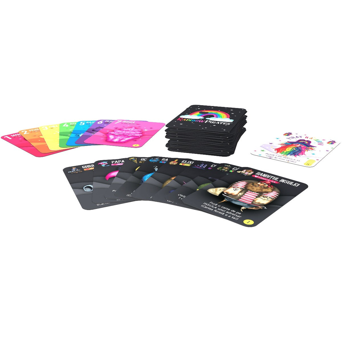 JOC DE SOCIETATE RAINBOW PIRATES - GOLIATH (929463) - Libelula Vesela - Jucarii