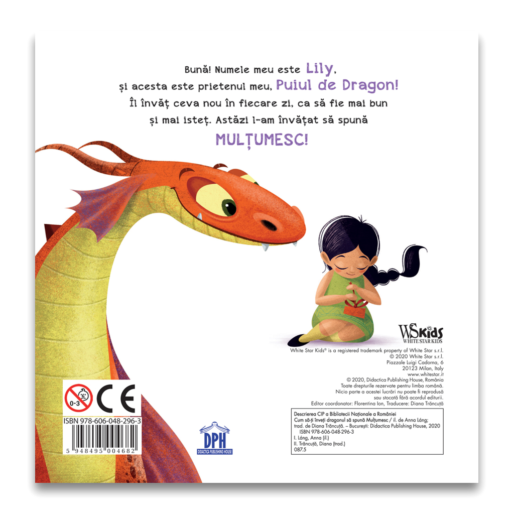 CUM SA-TI INVETI DRAGONUL SA SPUNA MULTUMESC - DPH (978-606-048-296-3) - Libelula Vesela - Carti