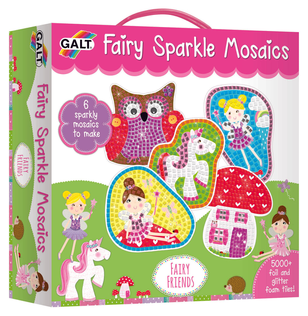 SET CREATIV - MOZAIC FAIRY FRIENDS - GALT (1003916) - Libelula Vesela - Jucarii