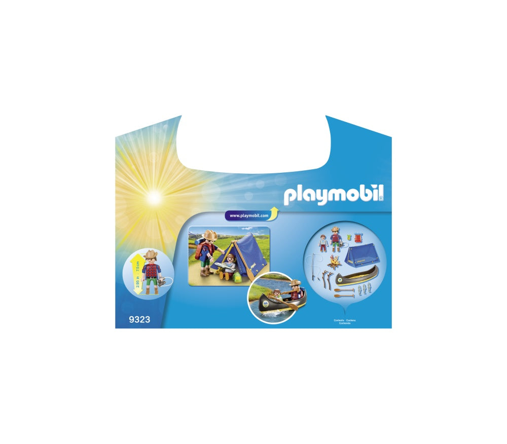SET PORTABIL CAMPING - PLAYMOBIL (PM9323) - Libelula Vesela - Jucarii
